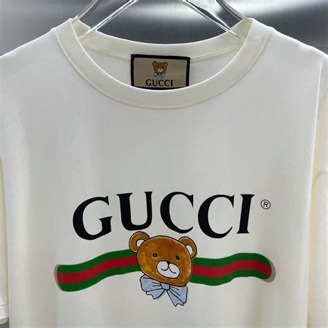 gucci kai teddy bear|gucci teddy bear t shirt.